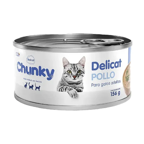 Chunky Delicat Pollo Bandeja 156g