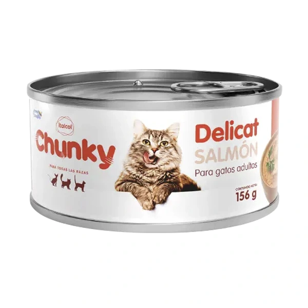 Chunky Delicat Salmón Bandeja 156g