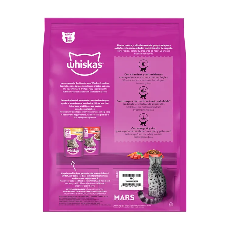 Alternative view of Whiskas Alimento Para Gato Adulto Carne 1.5 Kg
