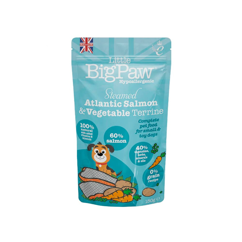 Little Big Paw Salmon y Verduras 150 gr