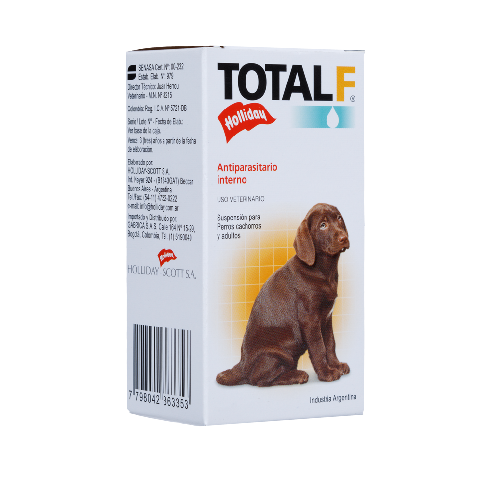 Antiparasitario Interno Total F Perro 15ml
