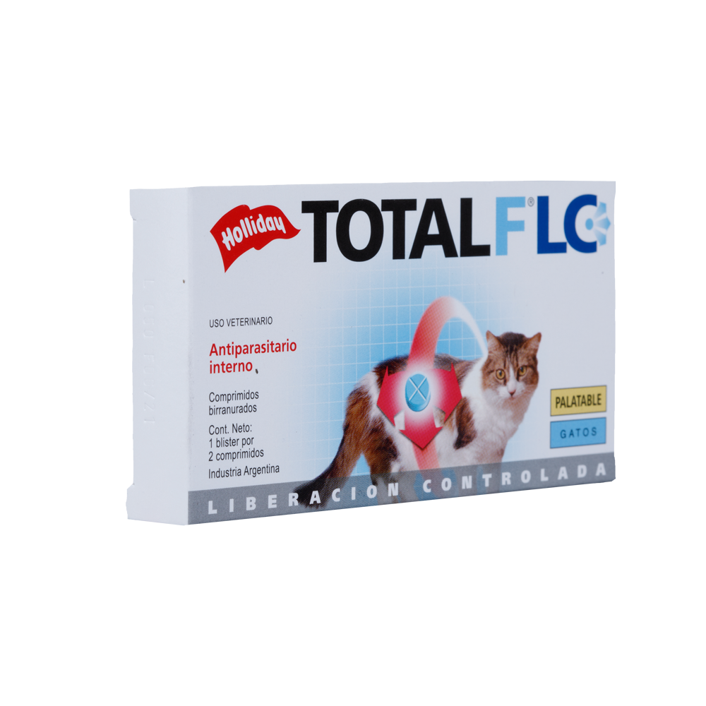 Antiparasitario Interno Total FLC Gatos 2 Tabletas