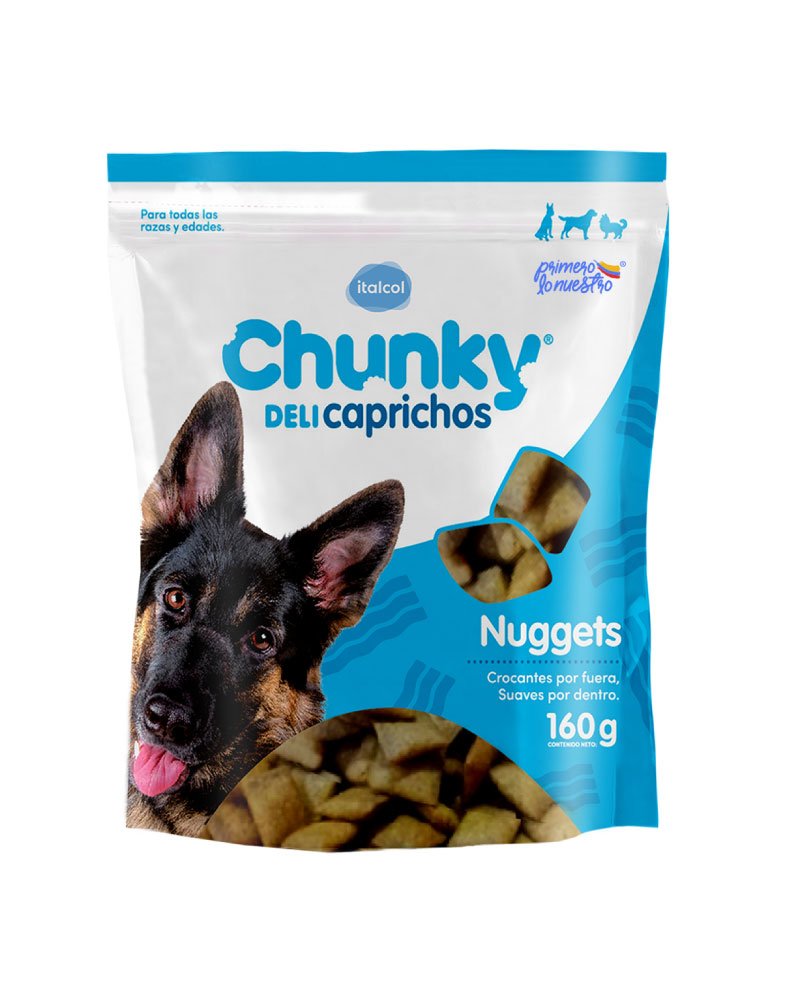 Chunky Delicaprichos Perros Tocineta 160g