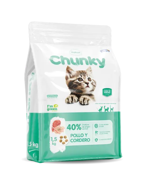 Chunky Gatitos Pollo y Cordero