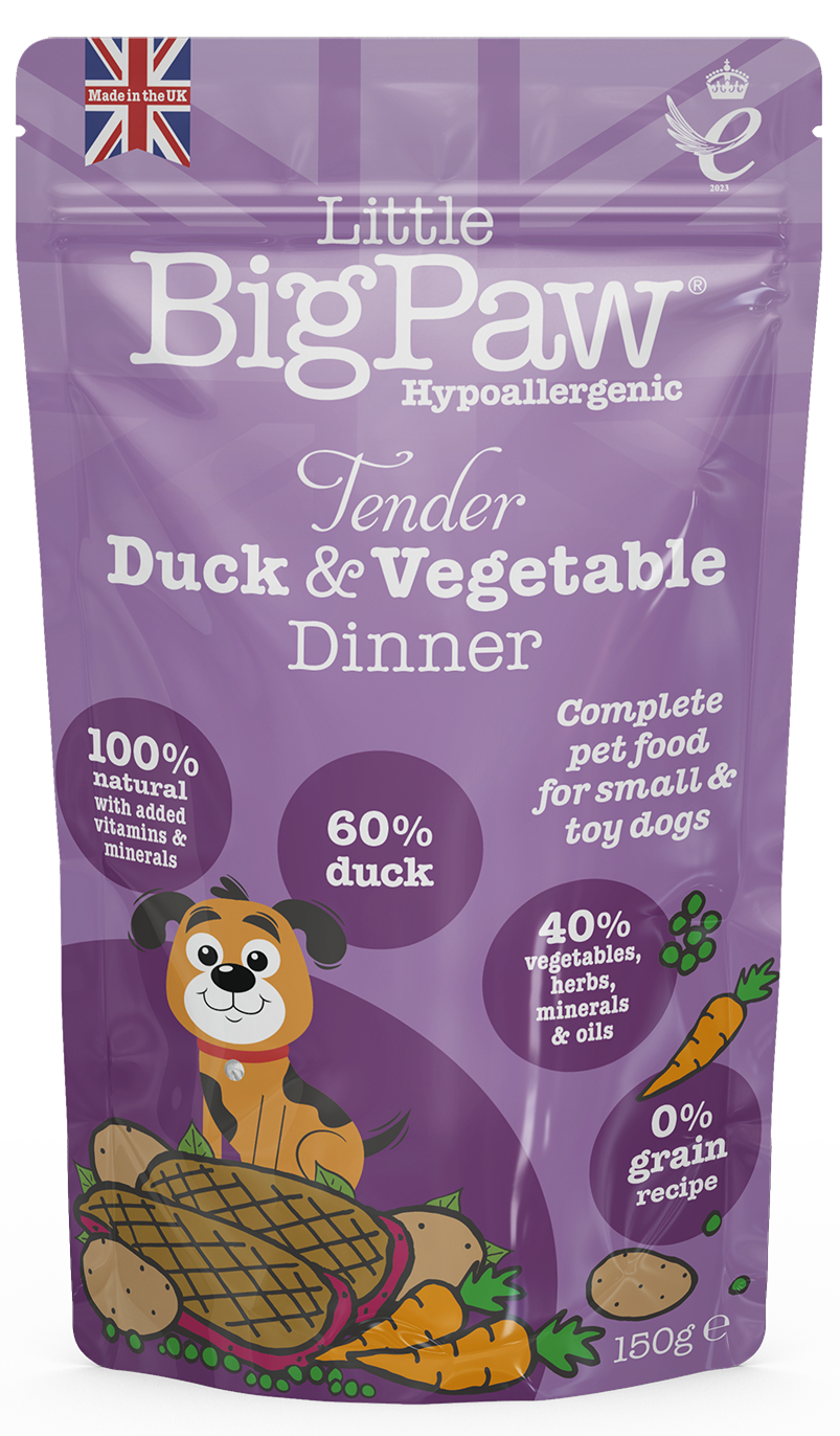 Little Big Paw Pato y Verduras 150 gr