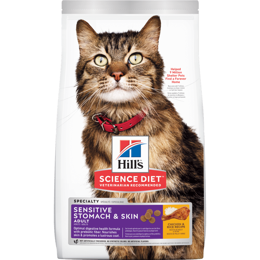 Hills Gato Estomago y piel Sensible 1,58 Kg