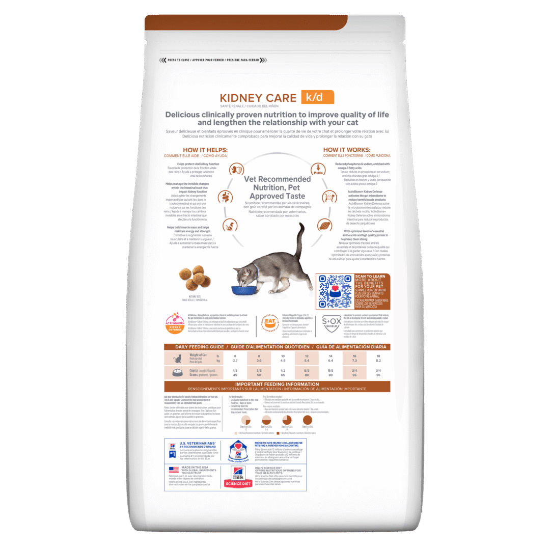 Hills Gato Prescription Cuidado Renal k/d 1,81Kg - Image 2