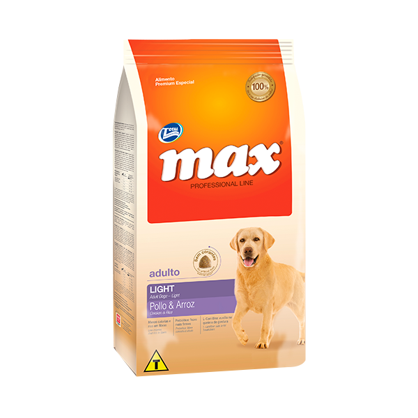 Max Adulto Light Pollo y Arroz