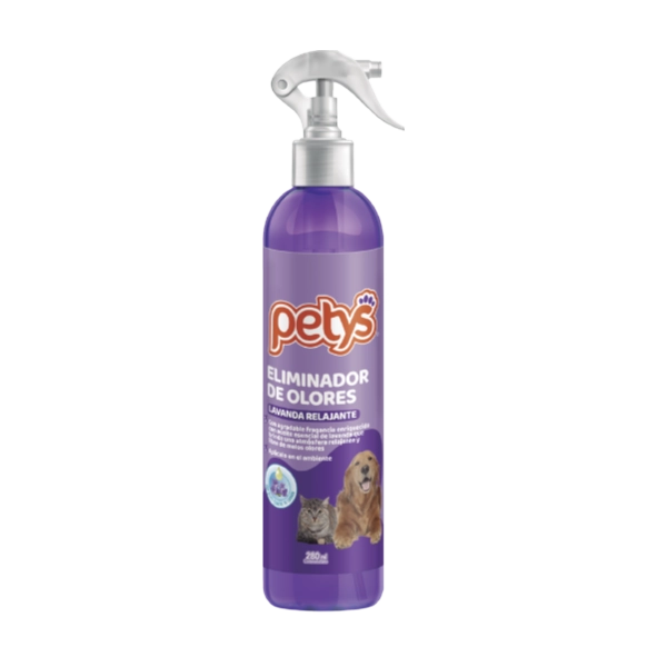 Petys Eliminador de Olores Lavanda Relajante Aroma calmante 280ML