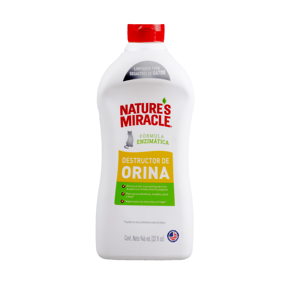 Espuma Destructora De Orina Gato Nature Miracle 32 Onz