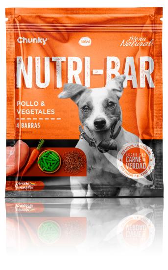 Nutri Bar Pollo y Vegetales 4 Barras