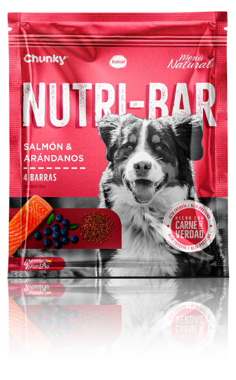 Nutri Bar Salmón y Arandanos 4 Barras