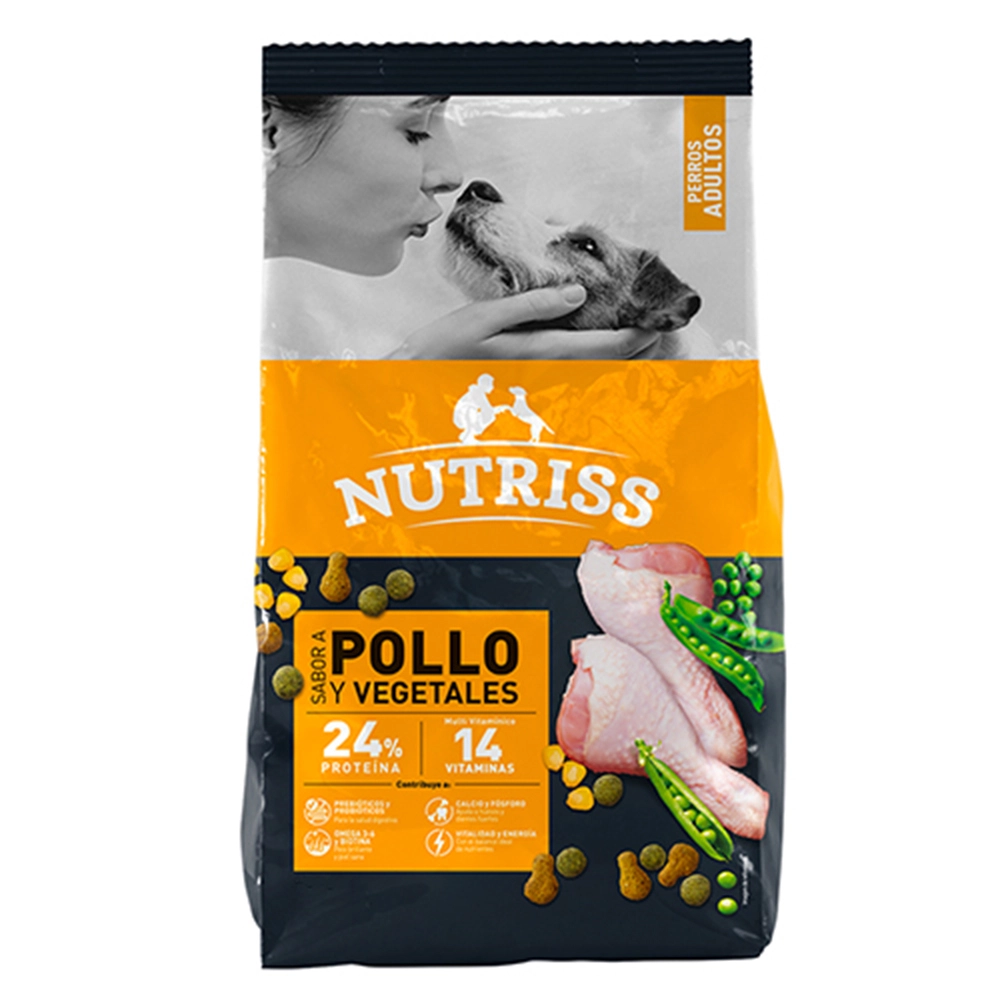 Nutriss Adultos Sabor a Pollo y Vegetales