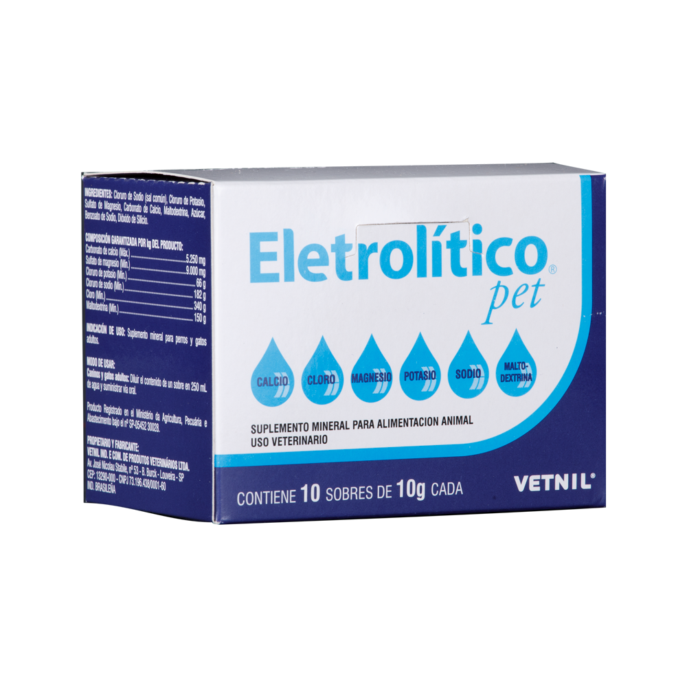 Rehidratante Electrolitico pet 10G