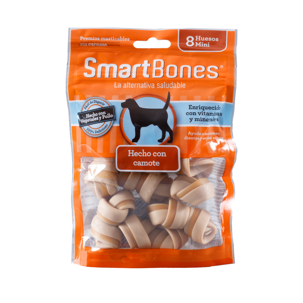 Snack para perros pequeños Smartbones Sweet Potato 8 Und