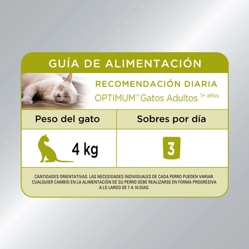 Alternative view of Optimum Alimento Húmedo Para Gato Adulto Pollo sobre 85 g