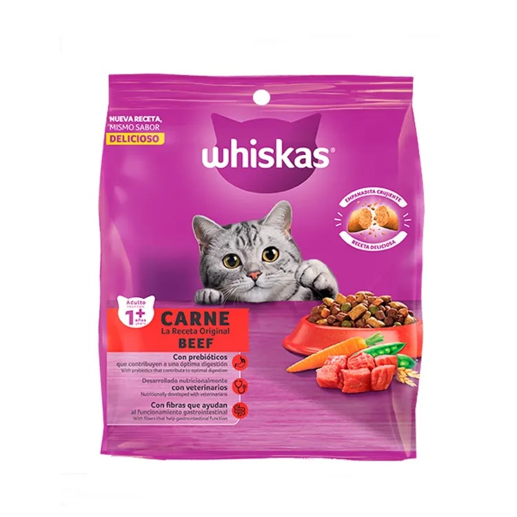 Whiskas Alimento Para Gato Adulto Carne 1.5 Kg
