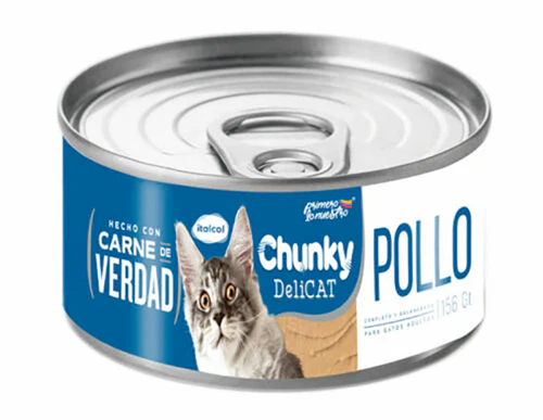 Chunky DeliCat Comida Húmeda Pollo 156g