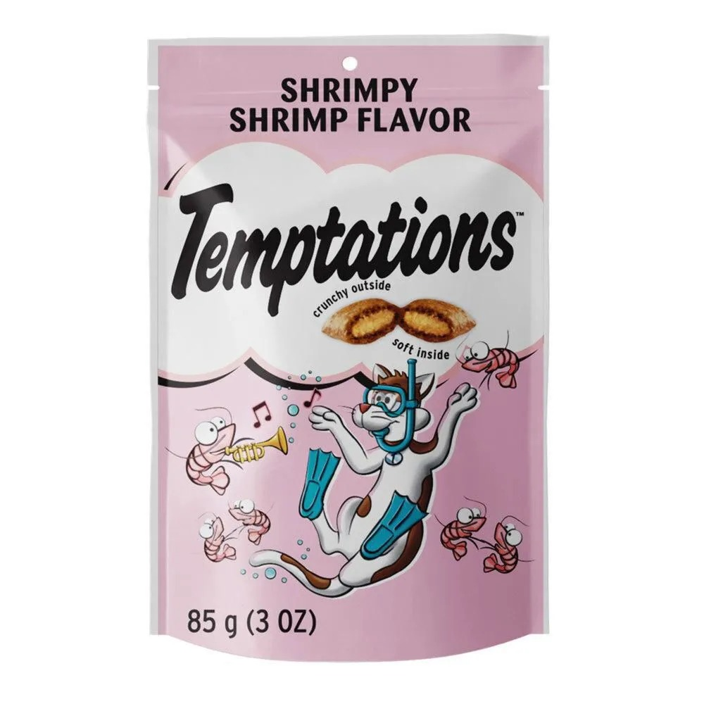 Temptations Snack para gatos Adultos Camarón 85g