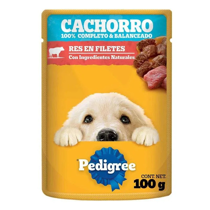 Pedigree Sobre de Carne Cachorros 100g