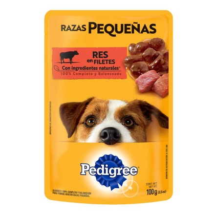 Pedigree Sobre de Carne Perro Adulto Razas Pequeñas 100g