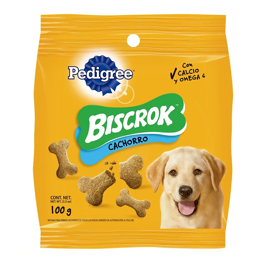 Pedigree Snack para perro cachorro Biscrok 100g