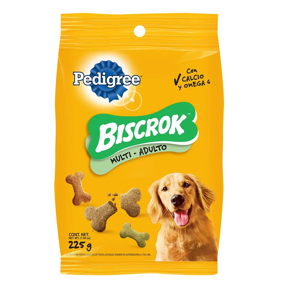 Pedigree Snack para perro Multi-Adulto Biscrok 225g