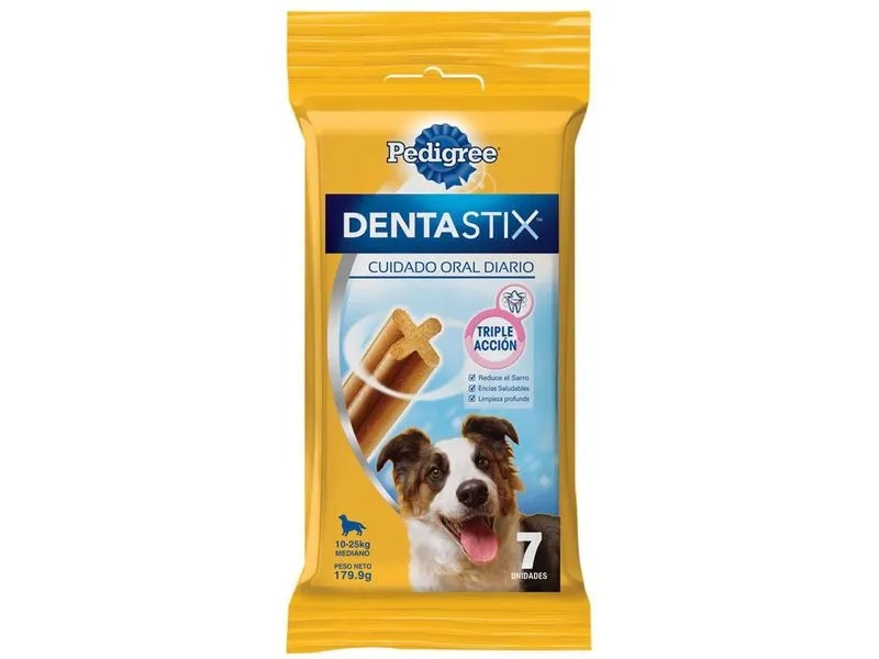Pedigree Dentastix snack cuidado oral para perro adulto 7 barras