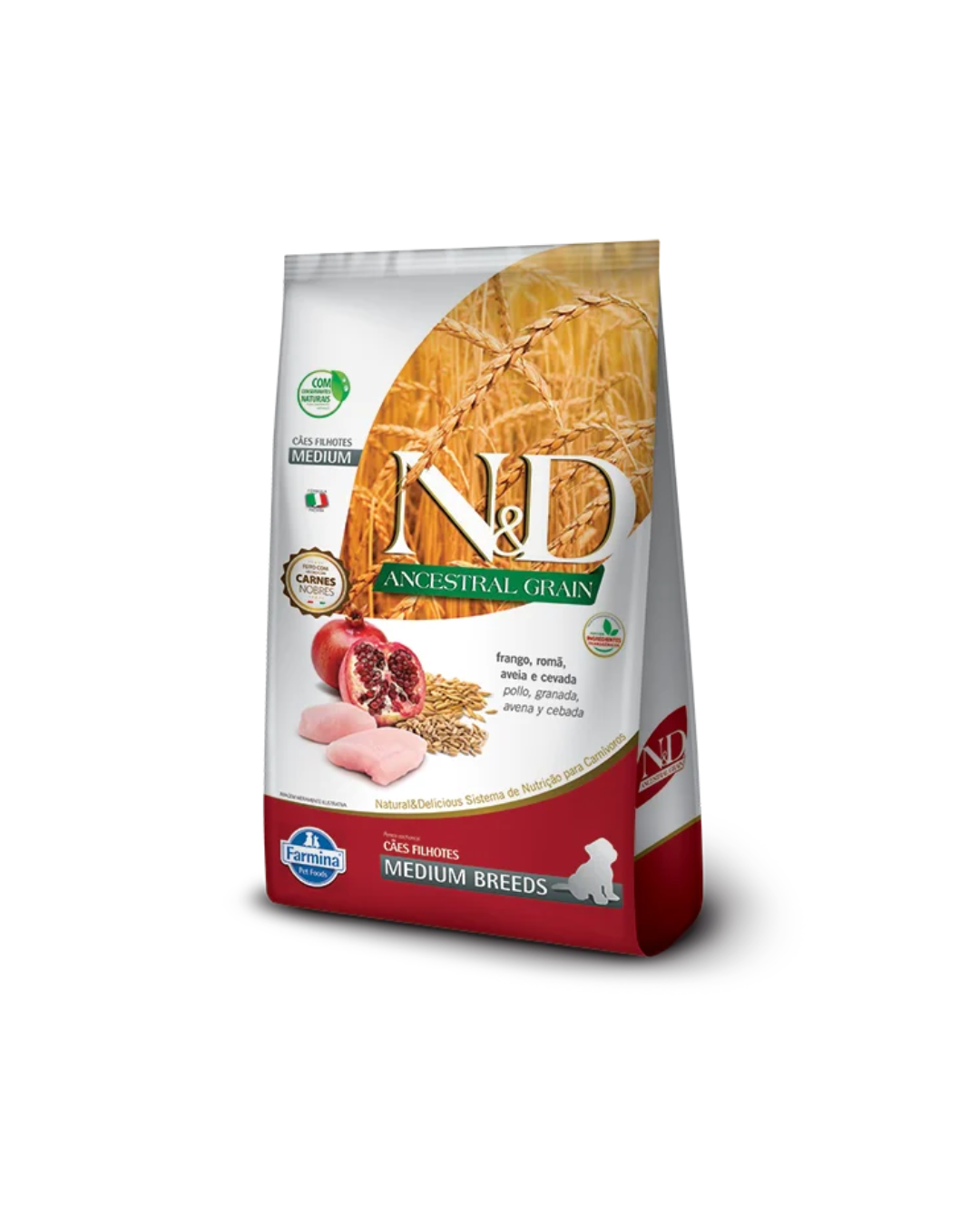 N&D Ancestral Perro Cachorro Mediano con Pollo De 10Kg