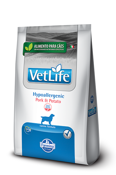 Vet Life Hypoallergenic Pork y Potato De 2Kg