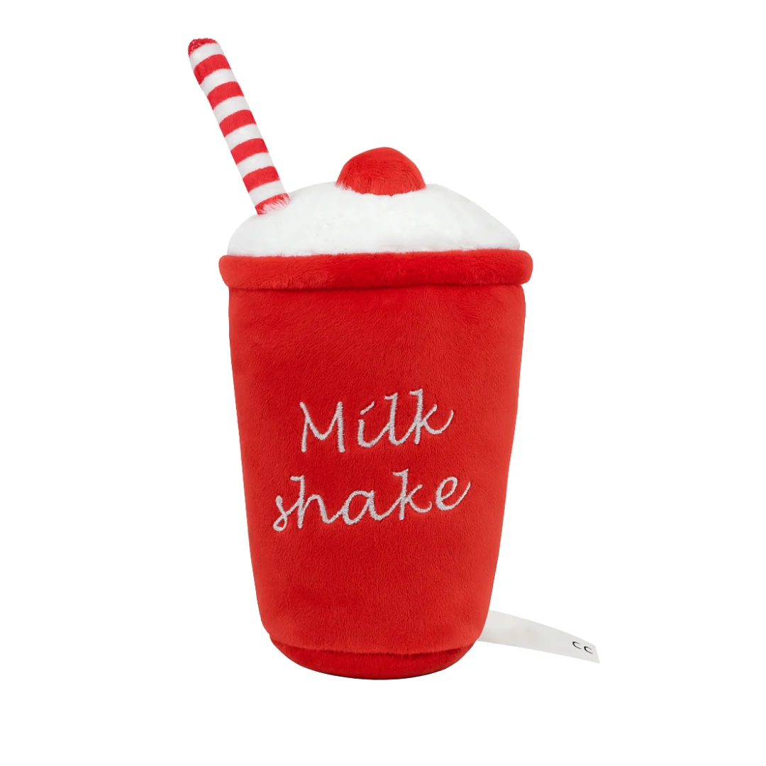juguete de Peluche Para Perros con Forma de Batido de Leche