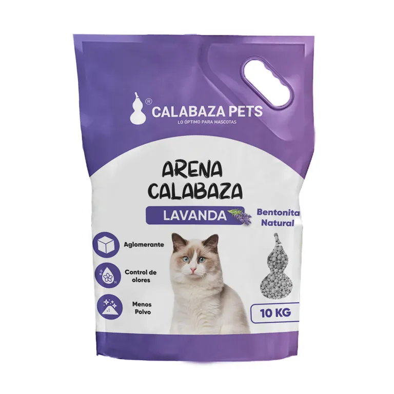 Arena Calabaza Pets Lavanda