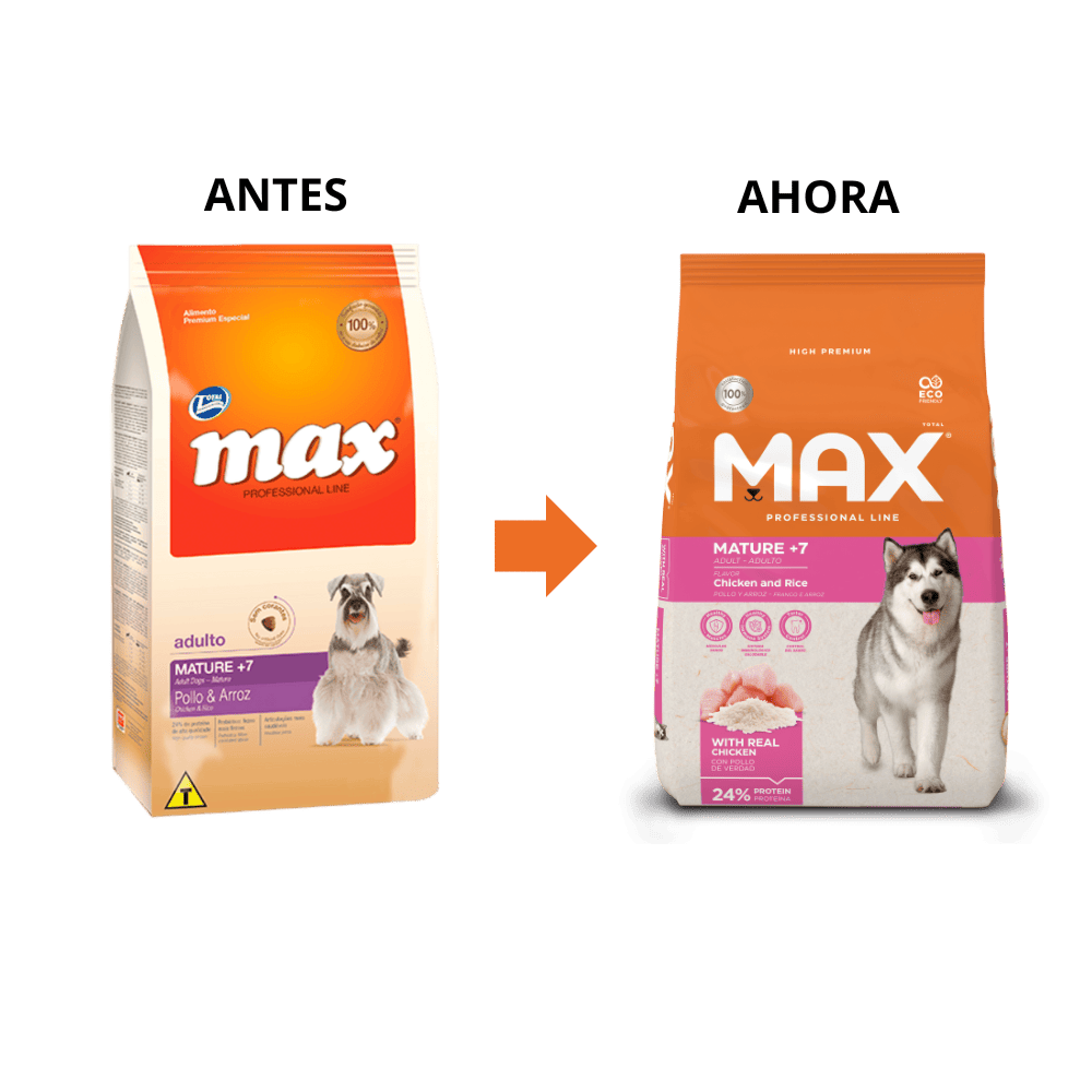 Alternative view of Max Mature Pollo y Arroz