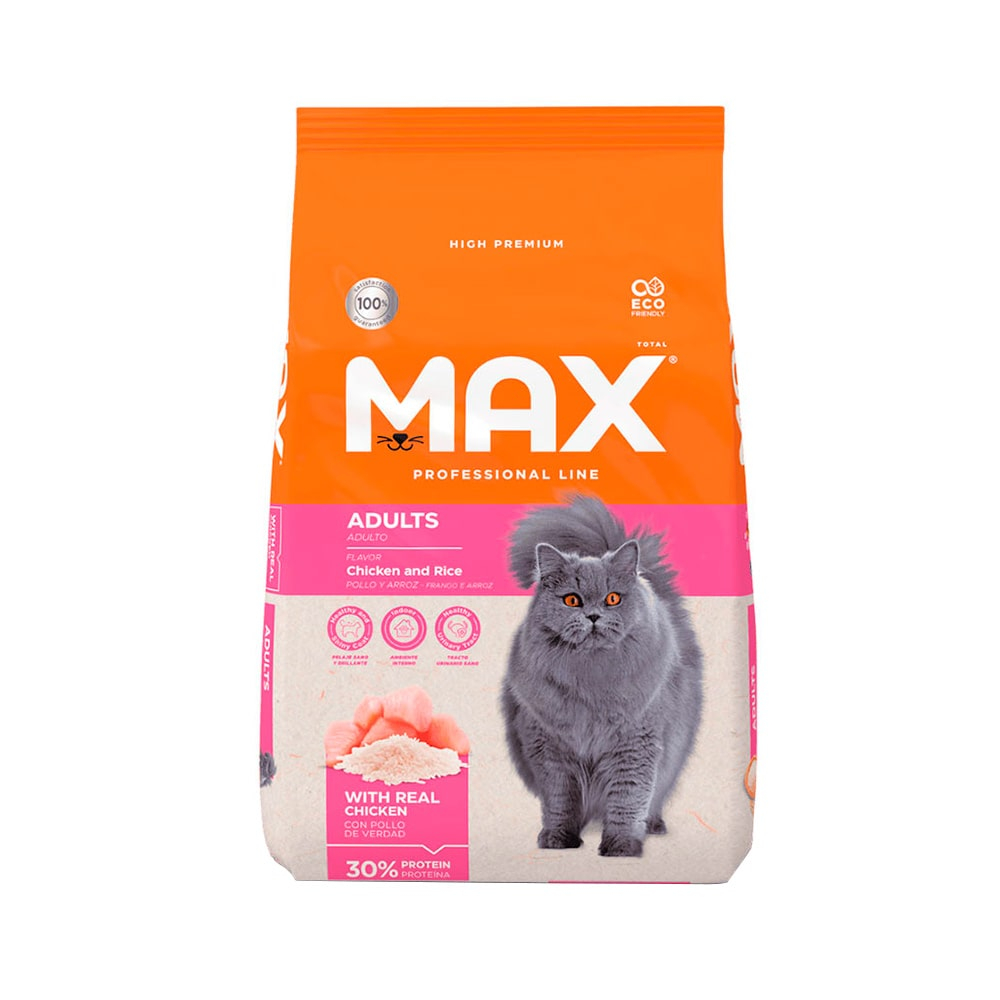 Max Cat Professional Line Adulto Frango & Arroz 1 Kg
