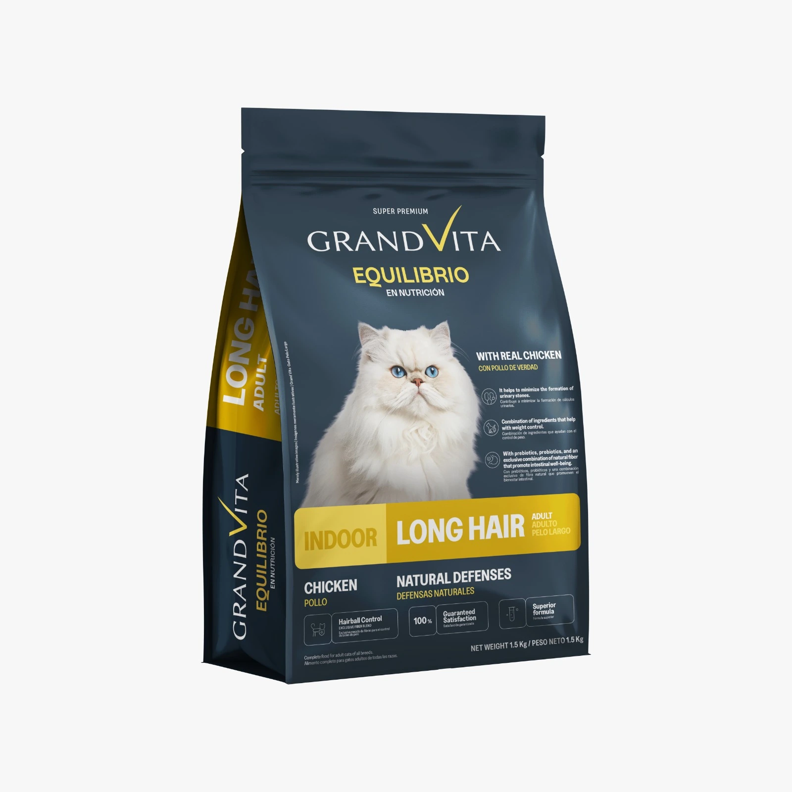 Grand Vita Equilibrio Felino Pelo Largo