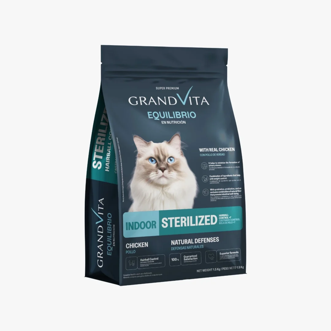 Grand Vita Equilibrio Felino Castrado 7+ X 1.5 Kg