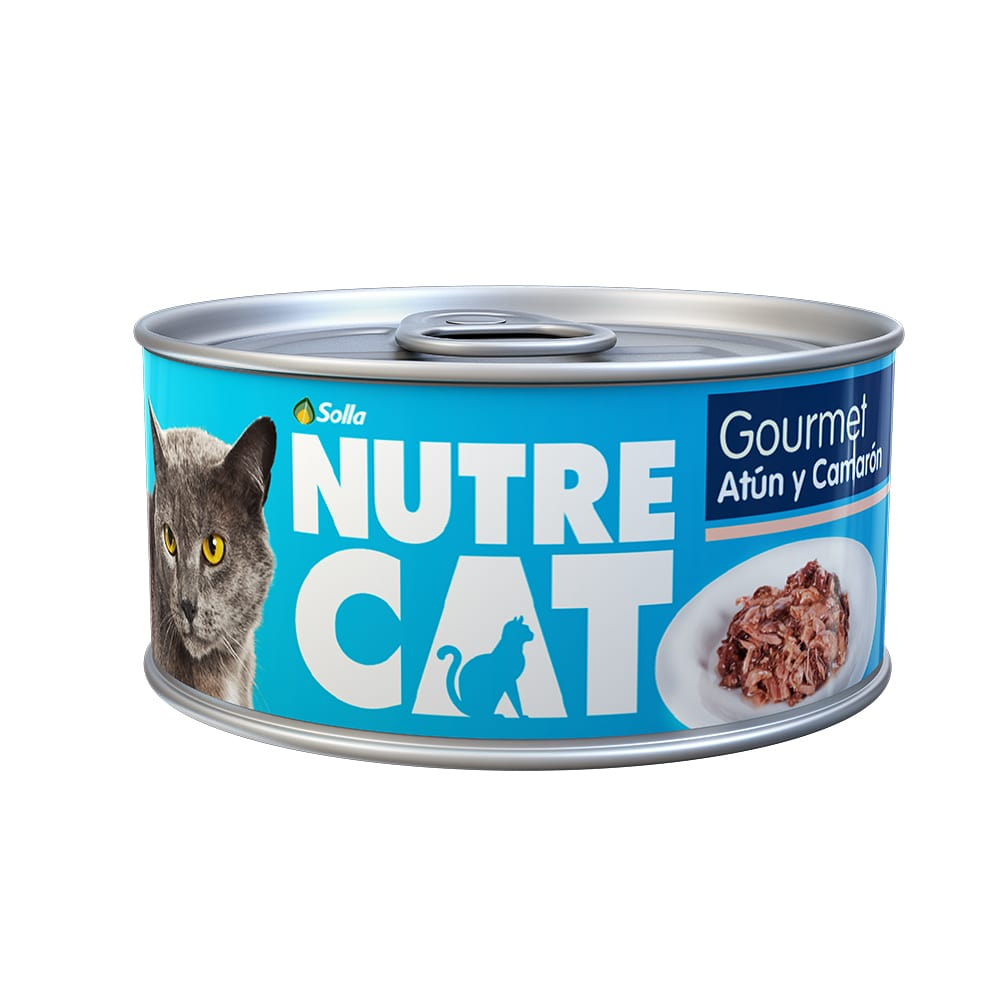 Lata Nutre Cat Atún Y Camarones 85g