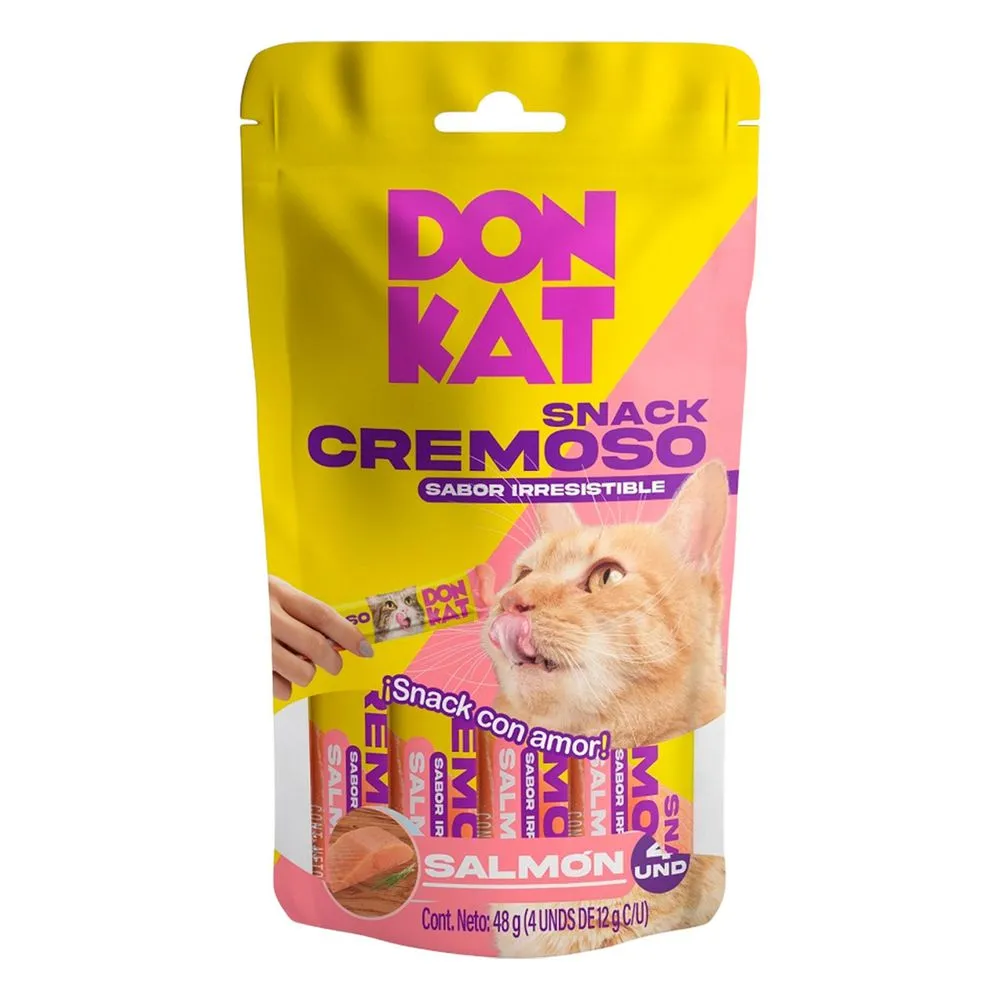 Snack DonKat Cremoso Salmon x 4