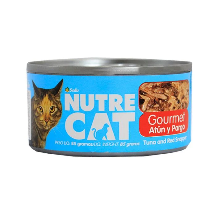 Lata Nutre Cat Atún Y Pargo 85G