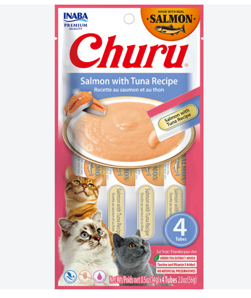 Churu Salmon With Tuna Recipe x 4